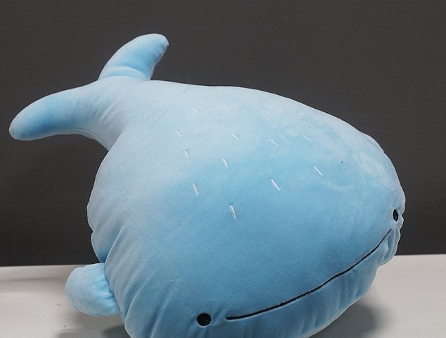Balena albastra h=50 cm foto